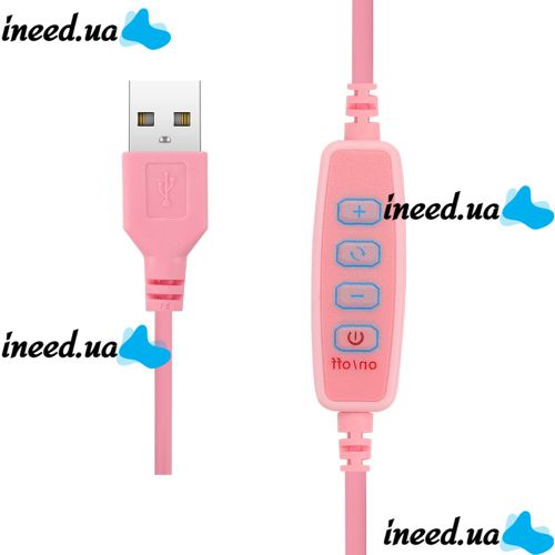 Настільна кільцева USB LED лампа з дзеркалом Live Makeup G3 16см 6 " для макіяжу на ніжці тримачем телефону Світлодіодна косметичне з підсвічуванням