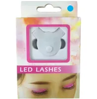 Накладные светодиодные накладки для подсветки ресниц LED RGB Lashes подсветка глаз, Светящиеся ресницы для фотосессии и вечеринок от батарейки