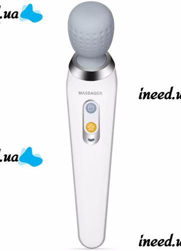 Wireless Shock Massager Smart Wireless Handy Massager ST-806 for the whole body and muscles, Rechargeable Vibration Massager MS-2022 for Neck Shoulders White