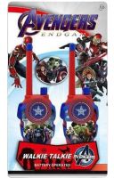 Детский набор из 2 раций Мстители Walkie Talkie Avengers 1568-1 на батарейках до 3м, Детские рации 2 шт Супергерои для связи со звуковыми эффектами