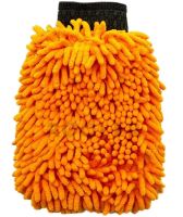 Двухсторонняя рукавичка перчатка Microfibre Super Mitt SB-8605 для мытья машины и уборки пыли, Униврсальная варежка из микрофибры для чистки авто