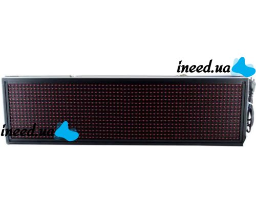 LED Indoor Running Board Led Story 100x20 WIFI/USB with Red Backlight for Advertising Outdoor Trade Sign with Running Board
