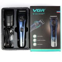 Беспроводная аккумуляторная машинка VGR V-080 для стрижки волос, Аккумуляторный водонепроницаемый триммер бритва для окантовки бороды и усов V 080