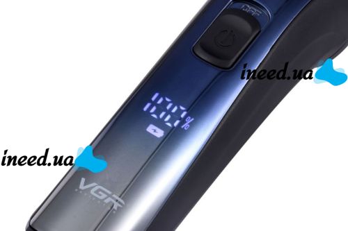 Беспроводная аккумуляторная машинка VGR V-080 для стрижки волос, Аккумуляторный водонепроницаемый триммер бритва для окантовки бороды и усов V 080