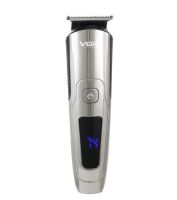 Беспроводная машинка для стрижки USB VGR V-072 с регулировочной насадкой VGR V-072, Водонепроницаемый аккумуляторный триммер бритва с LED дисплеем 5W