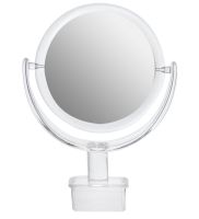 Настільний акриловий органайзер Cosmetic Box CX-8702 C дзеркалом для косметики і дрібниць JN-870, косметичний бокс з висувними ящиками JN-878