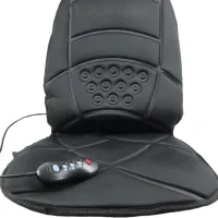 Массажная накидка с подогревом Massage Cushion HL-889B для сидения в автомобиле, Чехол с массажером для кресла LY-408 от сети и прикуривателя