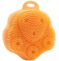 BLB-08 Silicone Massage Scrubber Body Wash Brush for facial cleansing, FS-1150 Cleansing Cosmetic Washcloth for pore cleansing and full body wash