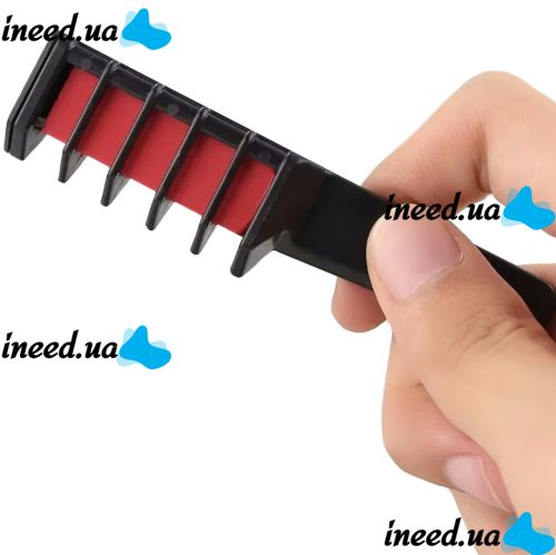 Набор мелков расчесок Hair chalk 10 шт с разноцветными красителями для окрашивания волос, Разноцветные мелки для окраски детей и взрослых
