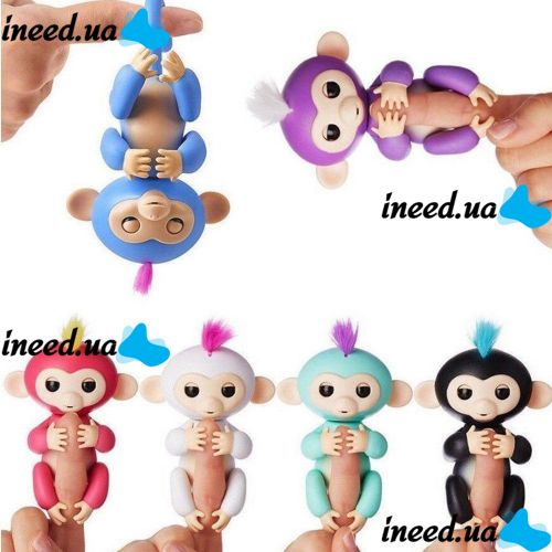 Interactive Hand Monkey Fingerlings Monkey, Novelty Hand Monkey Baby Monkey
