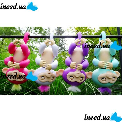 Interactive Hand Monkey Fingerlings Monkey, Novelty Hand Monkey Baby Monkey
