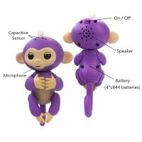 Interactive Hand Monkey Fingerlings Monkey, Novelty Hand Monkey Baby Monkey