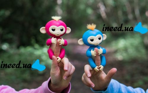 Interactive Hand Monkey Fingerlings Monkey, Novelty Hand Monkey Baby Monkey
