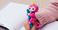Interactive Hand Monkey Fingerlings Monkey, Novelty Hand Monkey Baby Monkey