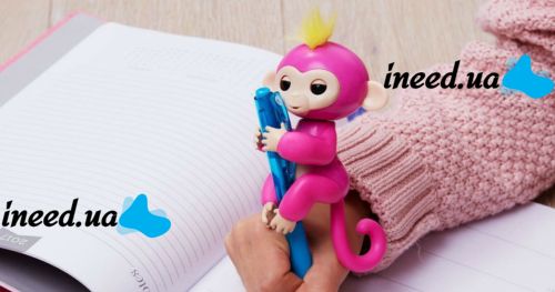 Interactive Hand Monkey Fingerlings Monkey, Novelty Hand Monkey Baby Monkey