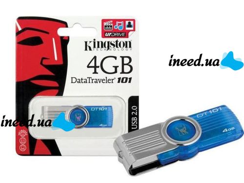 USB Flash 4GB флешка Kingston DataTraveler DT101 G2