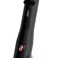 Фен щетка для сушки волос VGR V-494 2000W Black выпрямитель расческа браш с насадкой для укладки завивки и выпрямления электрическая фен-щетка Черная