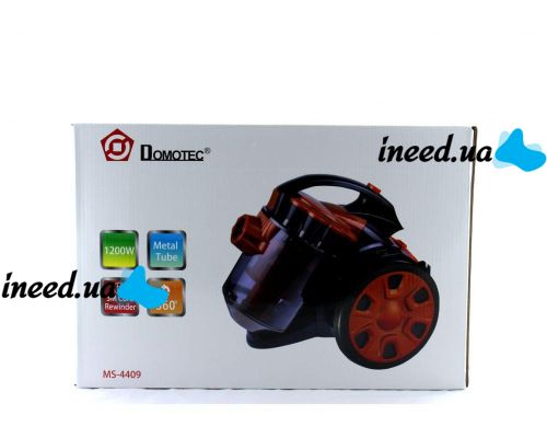 Компактный циклонный пылесос Domotec MS-4409 1200W cyclon
