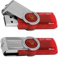 USB Flash 8GB флешка Kingston DataTraveler DT101 G2 флеш-накопитель, карта памяти, USB-накопитель для хранения документов, фото и видео 8Гб