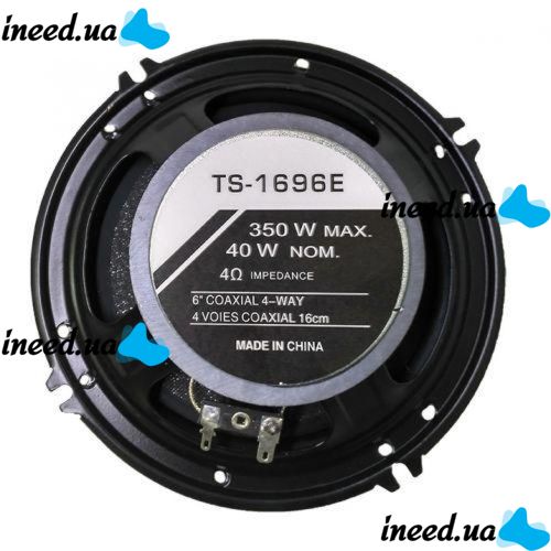 Автомобильная акустика Pioneer TS-1696E 350W автомобильные колонки 6", 16 см