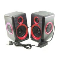 Колонки для ПК компьютера F&T FT-165 Black, Red