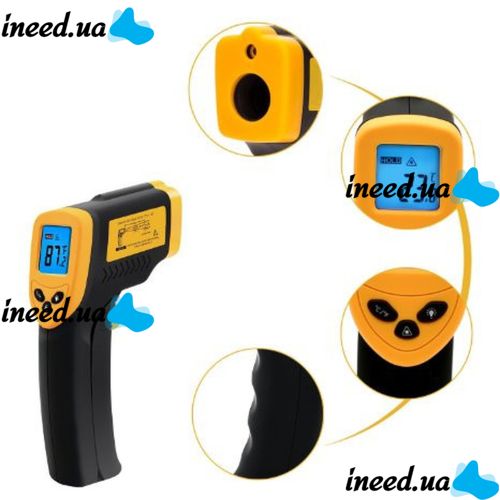 Non-contact infrared thermometer, AR360 Pyrometer+ -50°C to +360°