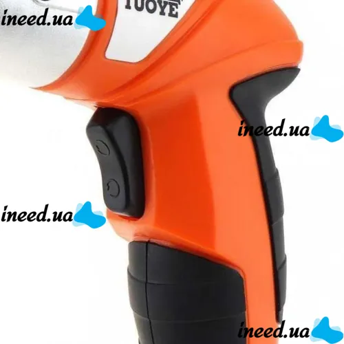 Беспроводная электроотвертка Tools Tuoye Cordless Screw, Аккумуляторный мини шуруповерт с 4 битами и адаптером, Электро отвертка 4 биты в комплекте