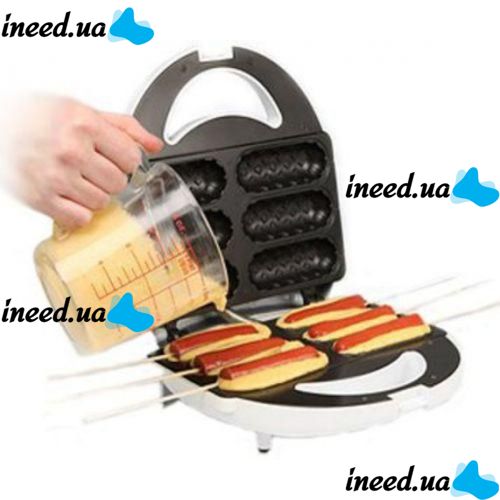 Machine for cooking hot dogs and sausages on a stick Domotec MS-0880 HOT DOG MAKER