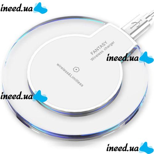 Qi передатчик беспроводная зарядка для телефона Fantasy Wireless Charge K9 White