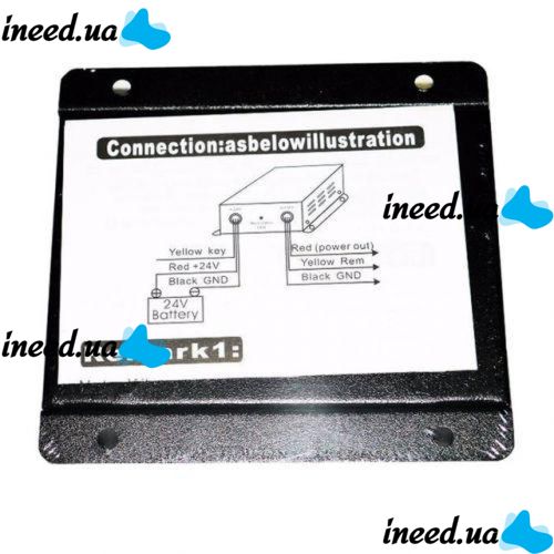 Преобразователь авто инвертор DC/DC 24v-12v 15A GS-D15A 180W