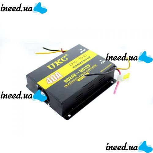 Преобразователь авто инвертор DC/DC 24v-12v 40A DDC-40A