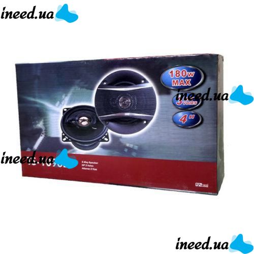 Автомобильная акустика Pioneer TS-1096E 180W автомобильные колонки 4", 10 см