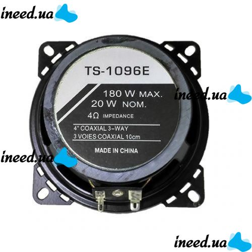 Автомобильная акустика Pioneer TS-1096E 180W автомобильные колонки 4", 10 см