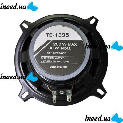 Автомобильная акустика Pioneer TS-1395 260W автомобильные колонки 5", 13 см