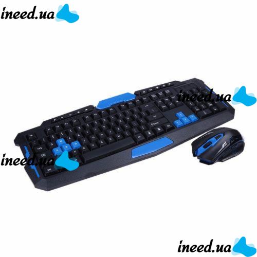 Беспроводная игровая клавиатура и мышь UKC HK-8100