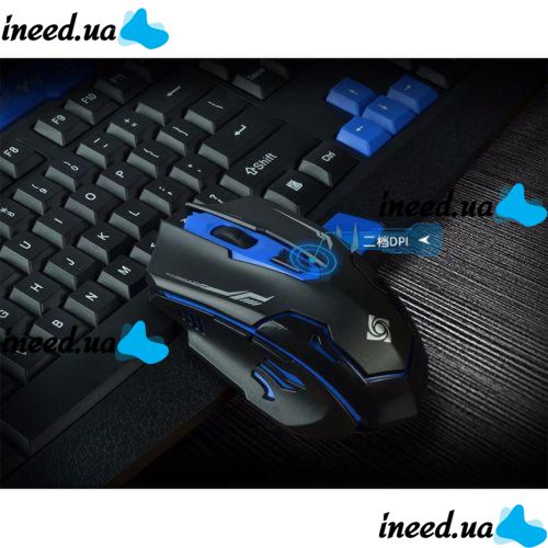 Беспроводная игровая клавиатура и мышь UKC HK-8100