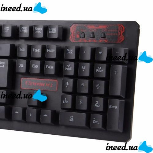Беспроводная игровая клавиатура и мышь UKC HK-6500