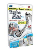 Гибкая насадка для крана Turbo Flex 360˚ аэратор для экономии воды на кран экономитель, Гибкий шланг водосберегатель