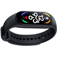 Фитнес браслет Smart Band M7 black Xiaomi Mi Band 7 FitPro цветной М7 шагомер, измерение давления и пульса черные, смарт часы, smart watch