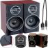 Universal Wired Speakers for Hotmai FT-2031 with Volume Control for Computer and Laptop 6W, USB Music Speaker Speaker for PC