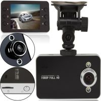 Car DVR DVR K6000 Full HD Vehicle Blackbox DVR 1080p, DVR 6000 FullHD, Car DVR 2.4 inch Screen in Car Interior Black