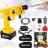 DeWalt DCPW560B Wireless High-pressure washer 24V 5Ah 2 batteries, Rechargeable Mini Car Wash with Case, Dewalt Spray Gun for Cars