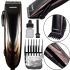 Wired hair clipper Gemei GM-813 4 nozzles, Professional Beard Trimmer with replaceable nozzles Gemmy GM813 from the network Black