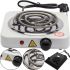 Electric table spiral stove for one burner Hot Plate JX-1010B 1000W, Single-burner electric stove 1000W with thermostat for 5 positions