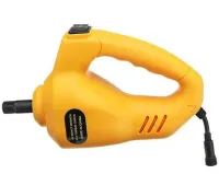 Электрический автомобильный домкрат с компрессором и гайковертом Dewalt ZS3SJ-BC DC12V в кейсе, Набор автомобилиста с насосом 3в1 в чемодане Желтый