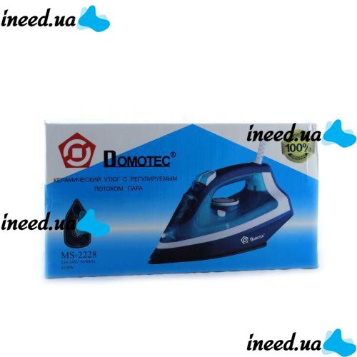 Утюг Domotec MS-2228 2200W керамическая подошва