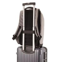 Anti-theft Backpack Bobby XD Design Grey USB with USB Charging Connector travel bag 9009