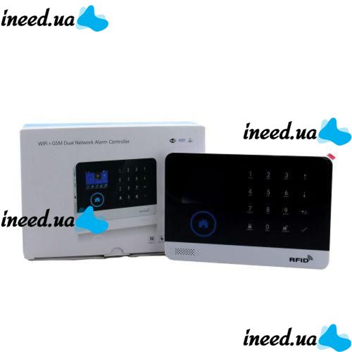 Сенсорная GSM сигнализация для дома с датчиком движения и WIFI Alarm JYX-W-G600