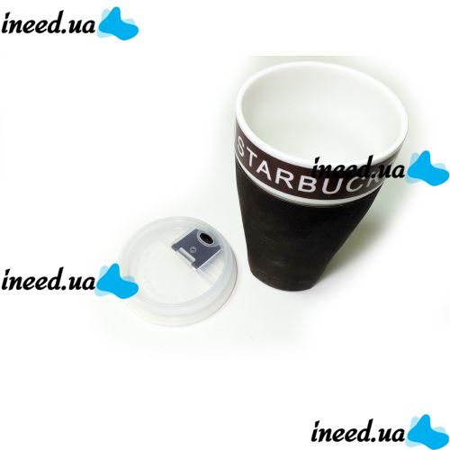 Чашка керамическая кружка Starbucks PY 023 Brown