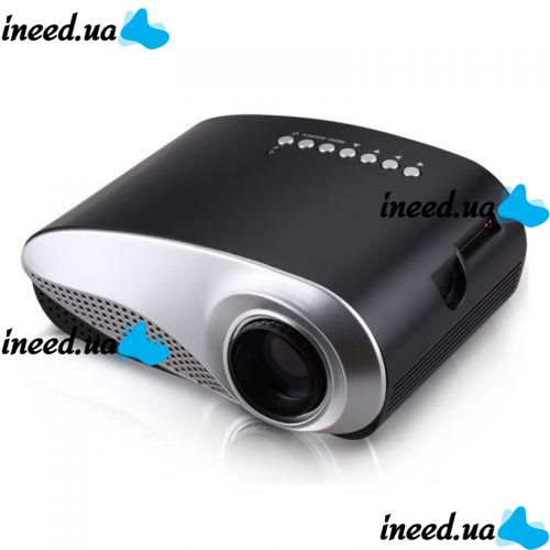 Проектор портативный мультимедийный с динамиком Led Projector RD-802 Black